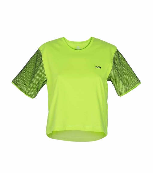 Neon Zipped T-Shirt