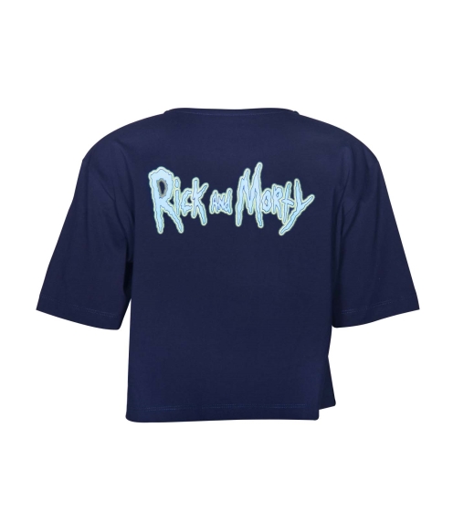 Rick & Morty Cropprd Shirt