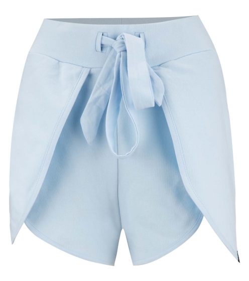 La Femme Cascade Shorts Swan