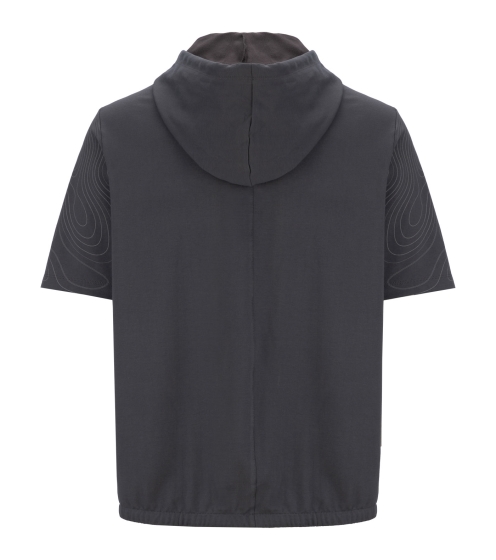 Topographic Hooded Shirt