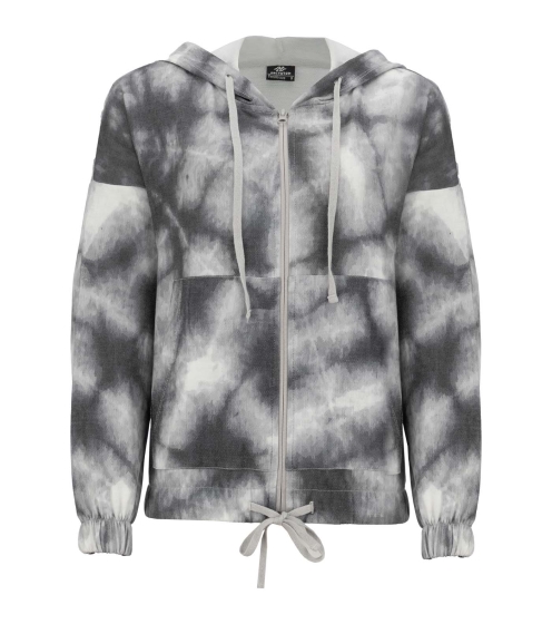 Tie Dye Zip Up Hoodie